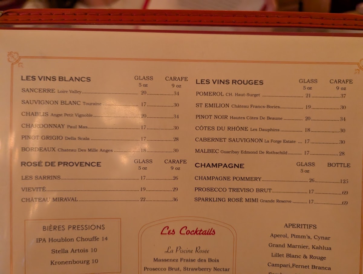 Match 65 Brasserie Menu - Image 2